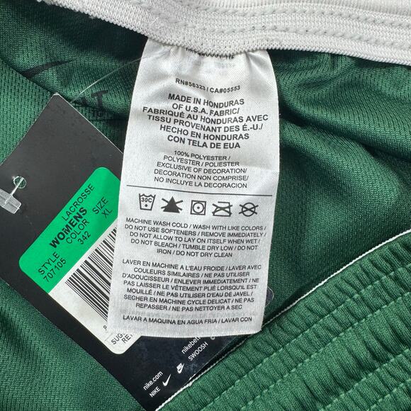 Nike Lacrosse XL Green and White Sports Skirt New with Tags Flawed - Picture 5 of 12